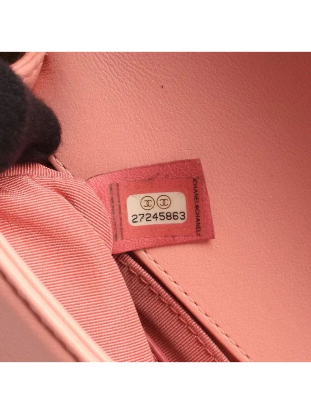 Chanel Waist Bag Boy by the Sea Flap Chain Pink Lambskin